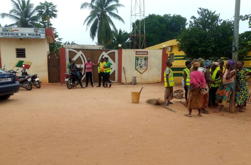 Résidence, maire allada