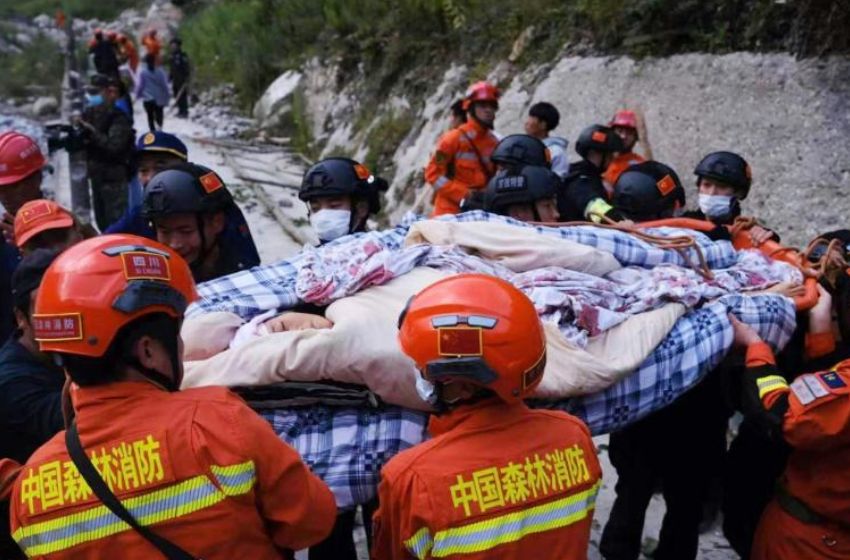 Séisme en Chine