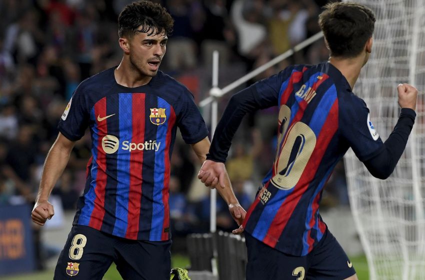 Le fc barcelone renverse celta vigo