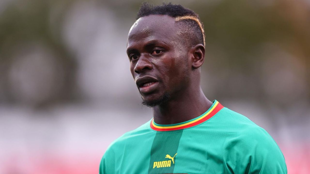 Sadio mané déclaré forfait