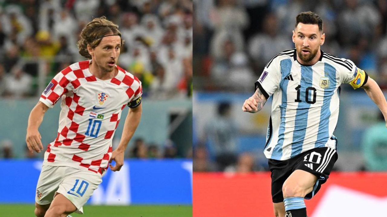 Luka modriç et lionel messi