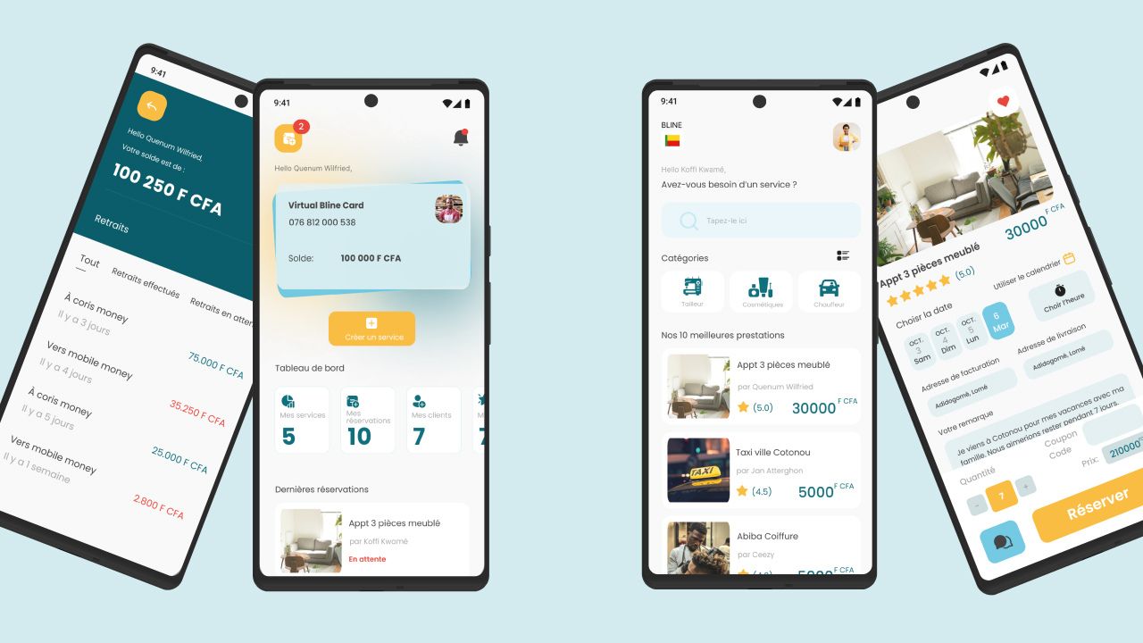 Application mobile bline africa