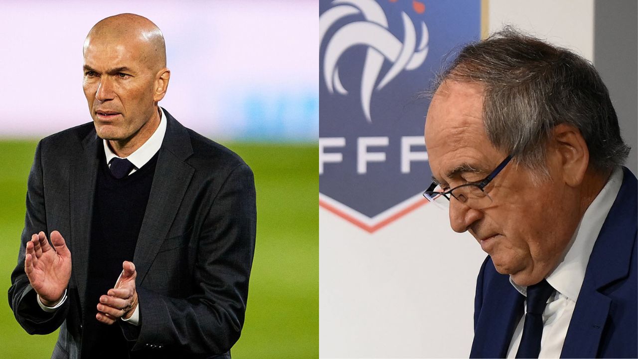 Zinedine zindane et noël le graët