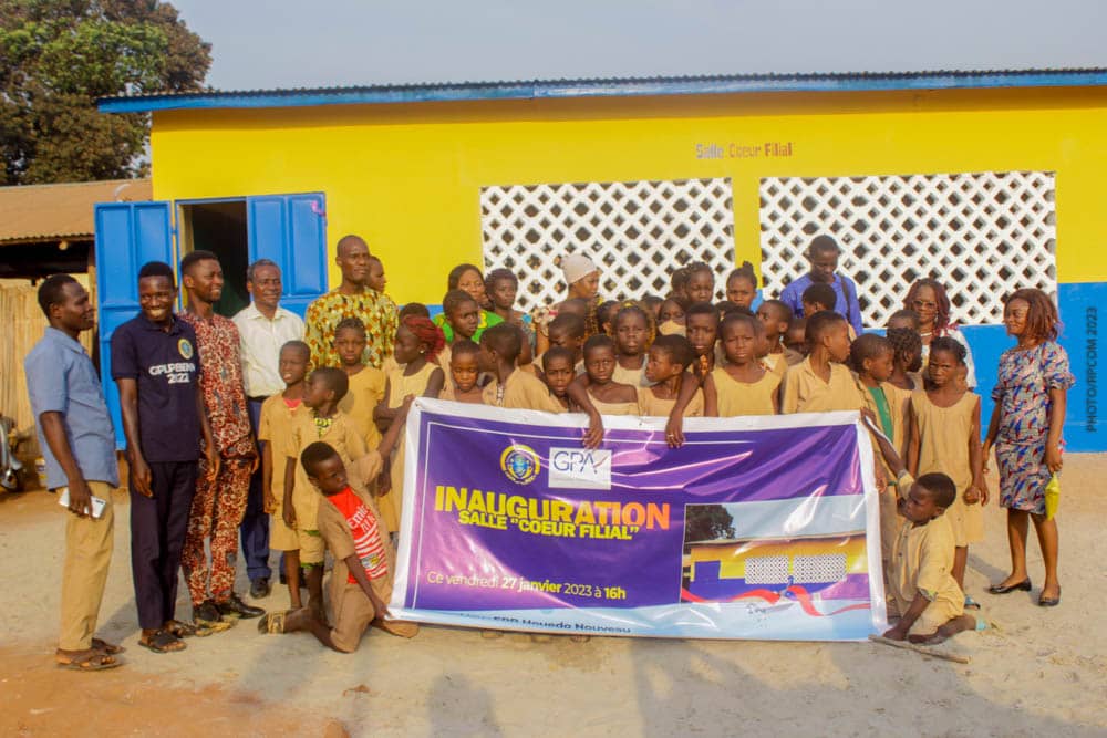 Don de salle de classe