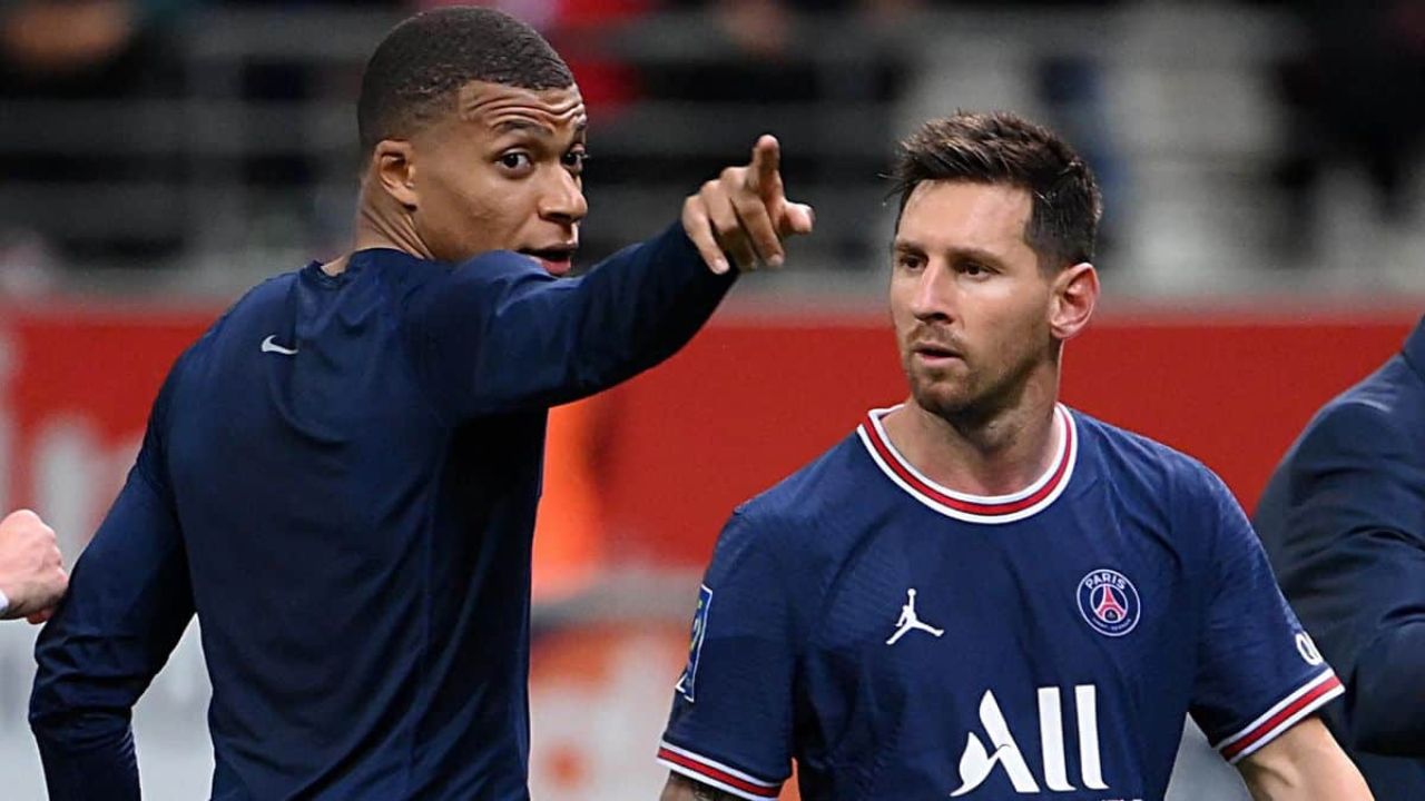 Kylian mbappé à messi