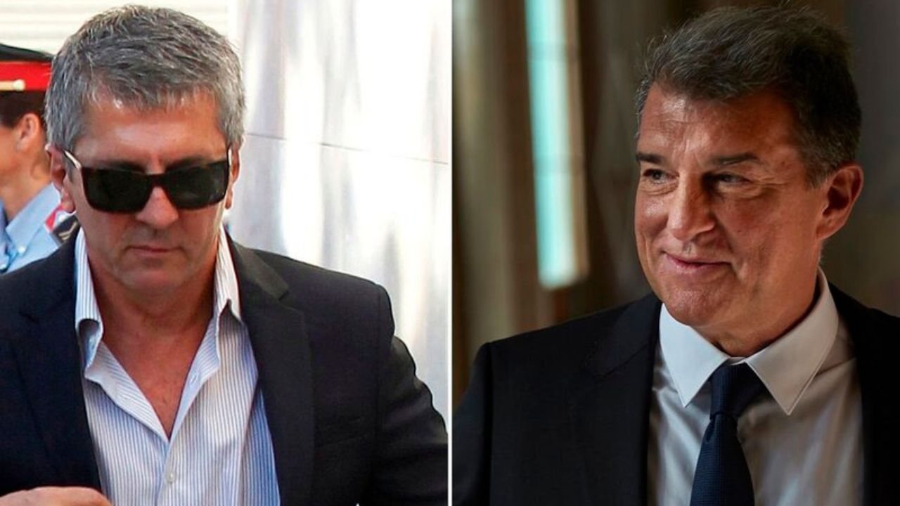 Laporta et jorges messi