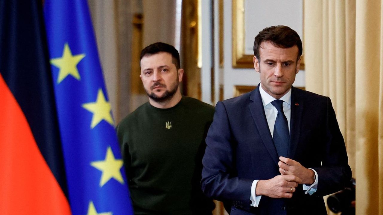 Macron zelensky