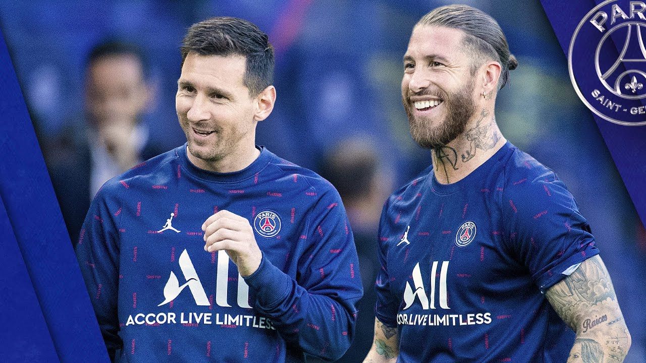Sergi ramos et lionel messi