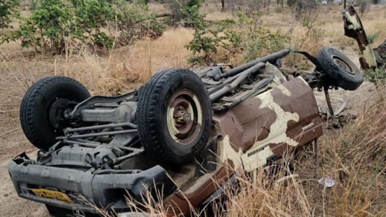 Explosion d'une mine