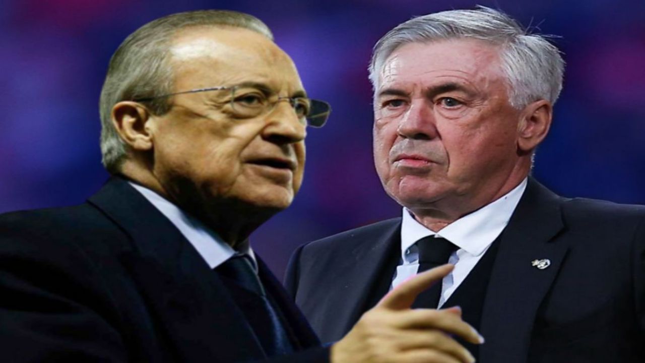 Florentino Perez Carlo Ancelotti