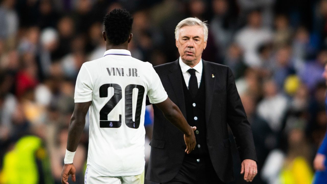 Vinicius et Ancelotti
