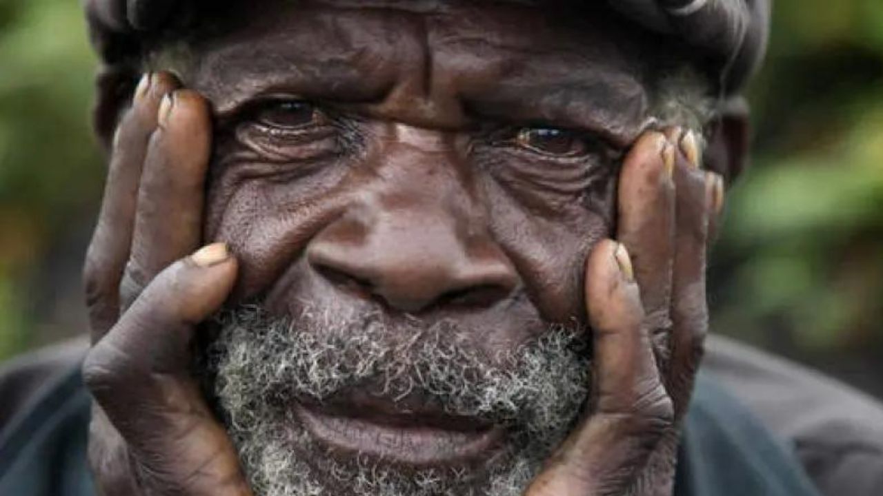 Vieil homme africain