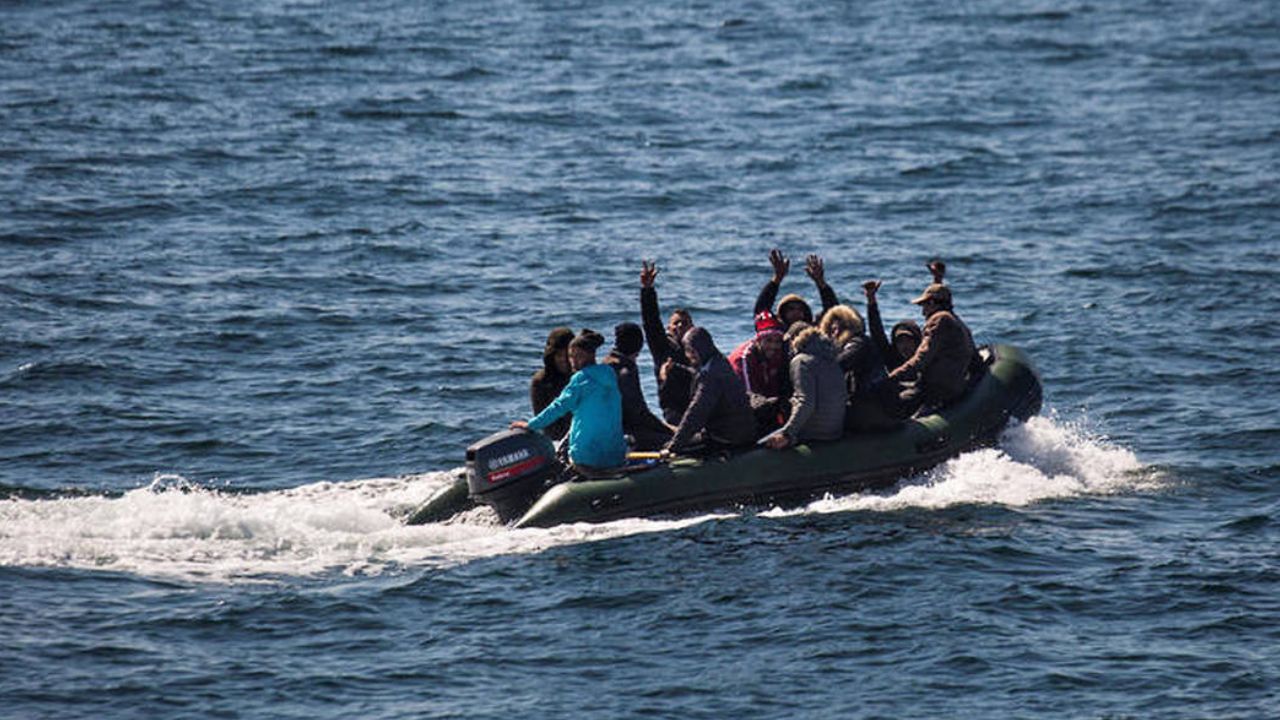 Embarcation chavirée