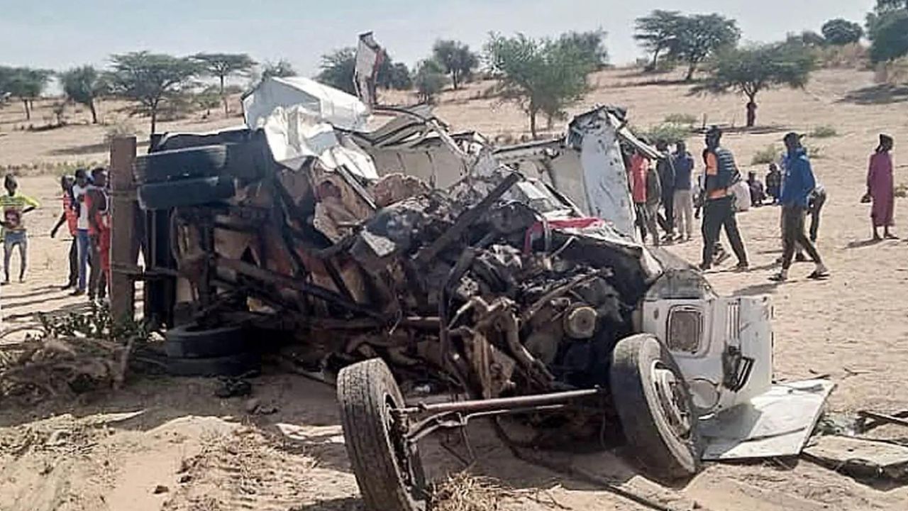 Bus accidenté au sénégal