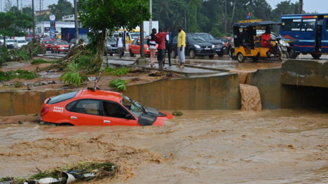 Pluies diluviennes en côte d'ivoire