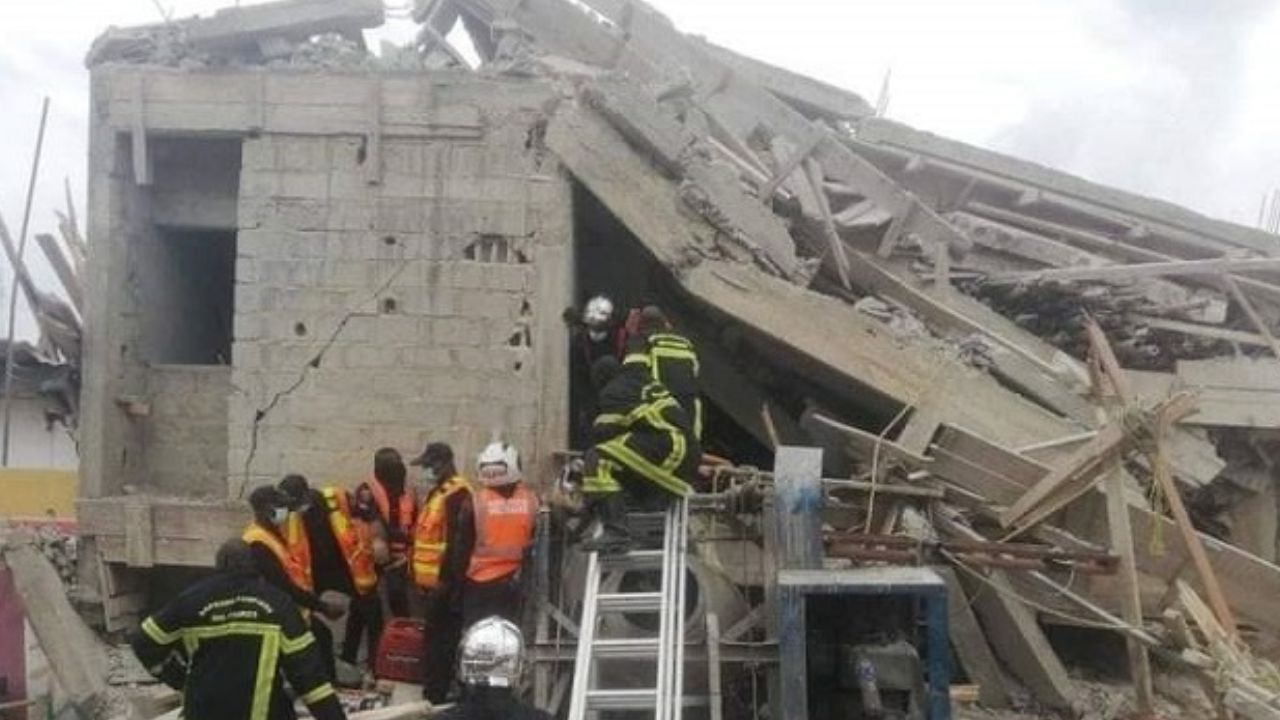 Immeuble effondré