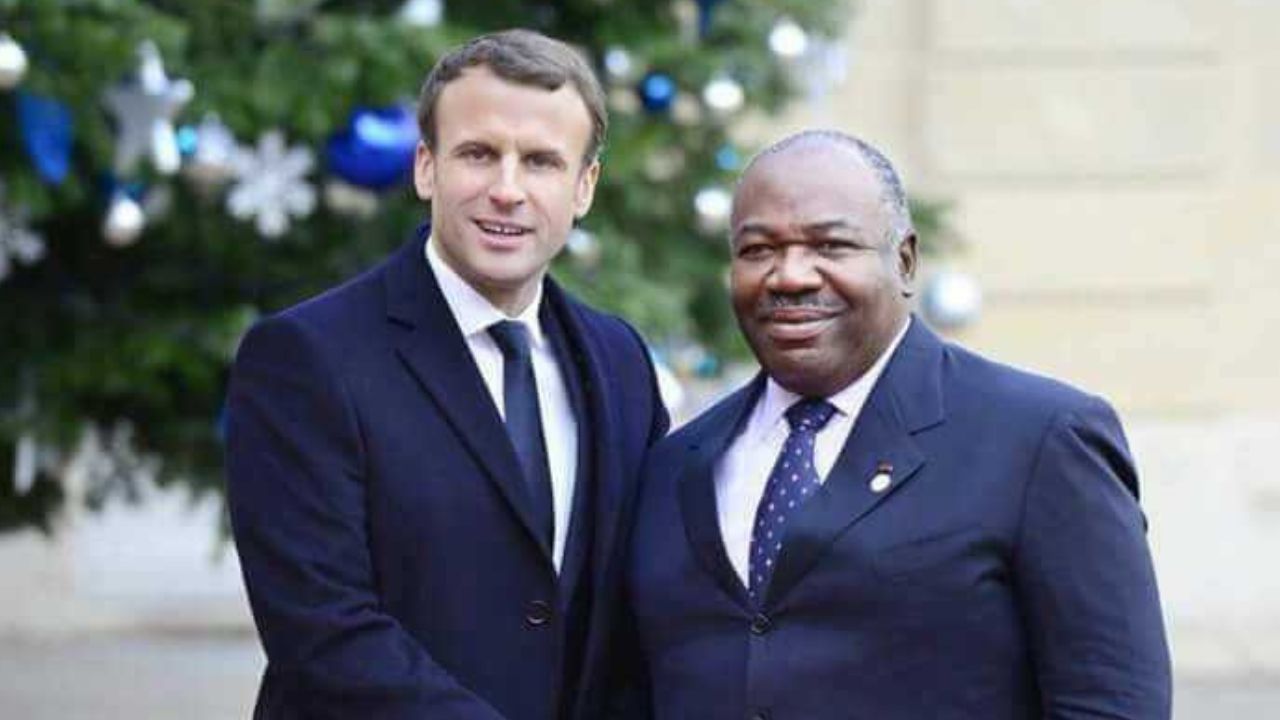 Macron et bongo