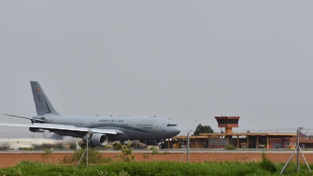 Avion ressortissant français au niger