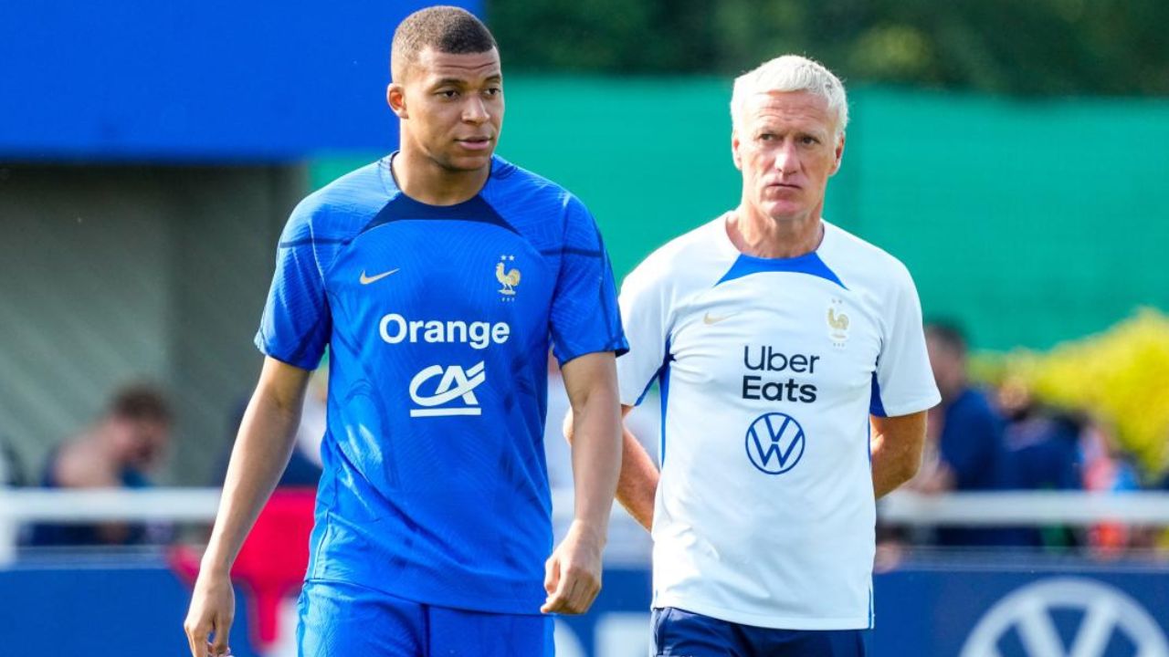 Mbappé et deschamps