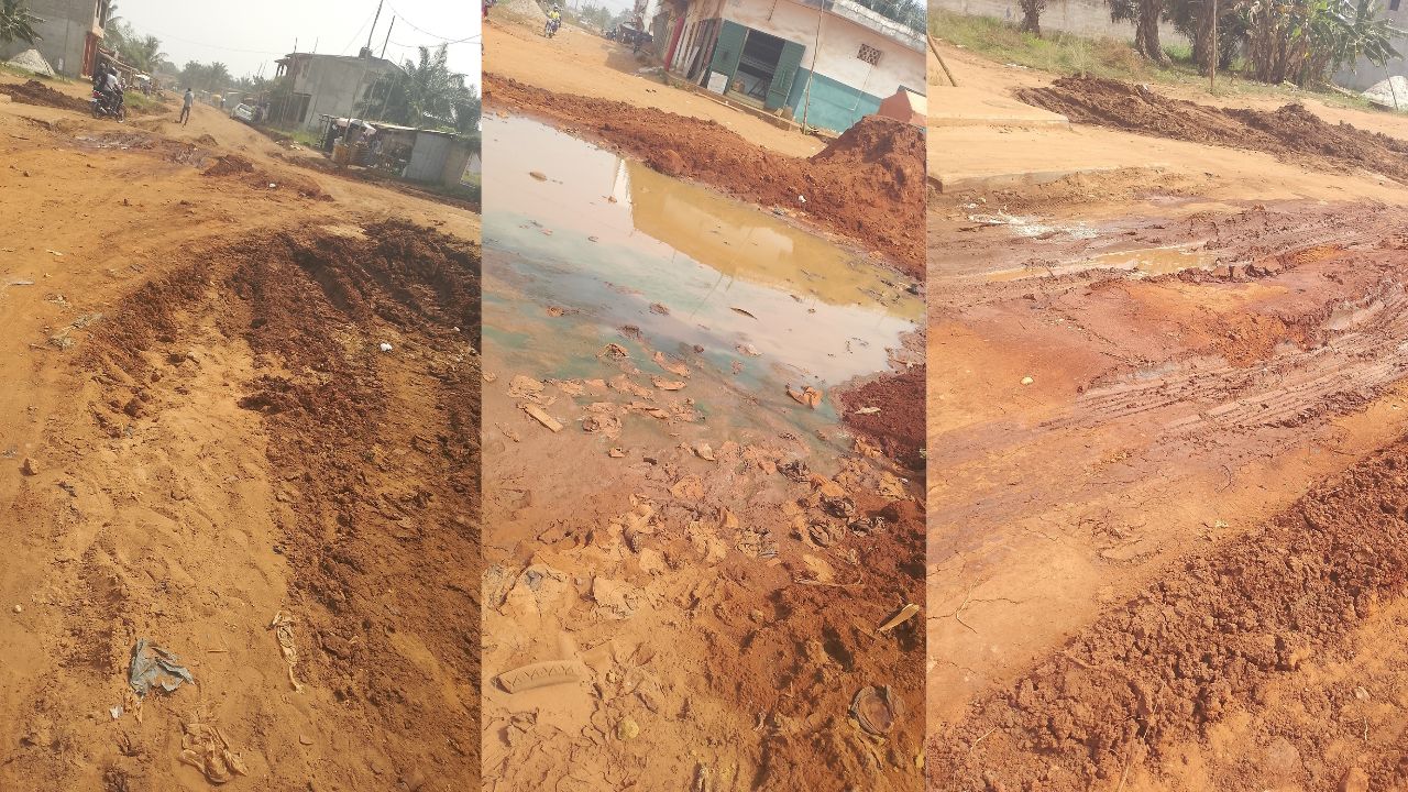 Des voies reprofilées