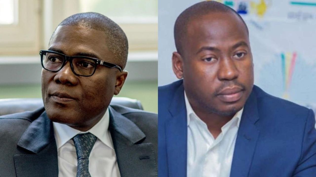 Olivier Boko et Oswald Homeky