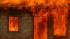 Sud-ouest du Bénin : un incendie ravageur cause d’importants dégâts matériels. 