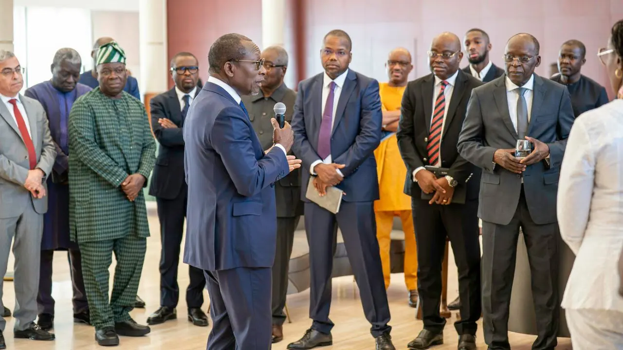 Talon et les chefs d'entreprise