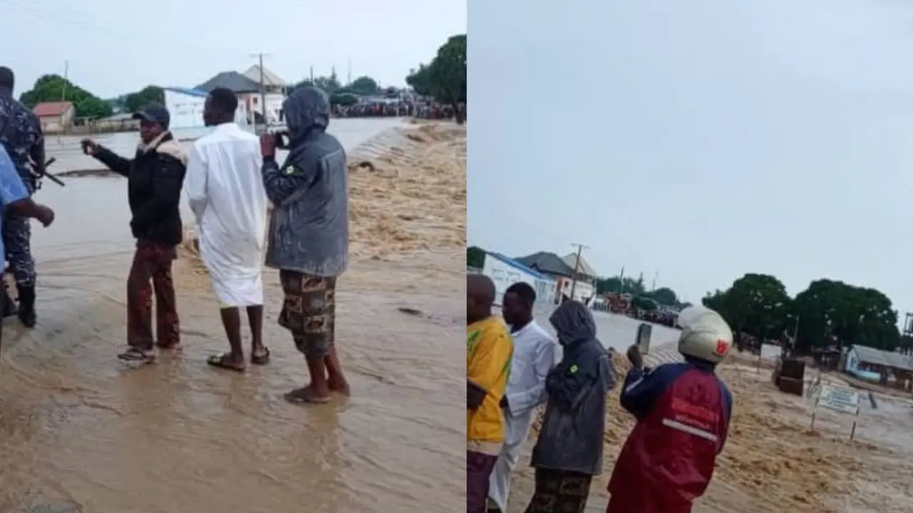 Inondation à Bembèrèkè