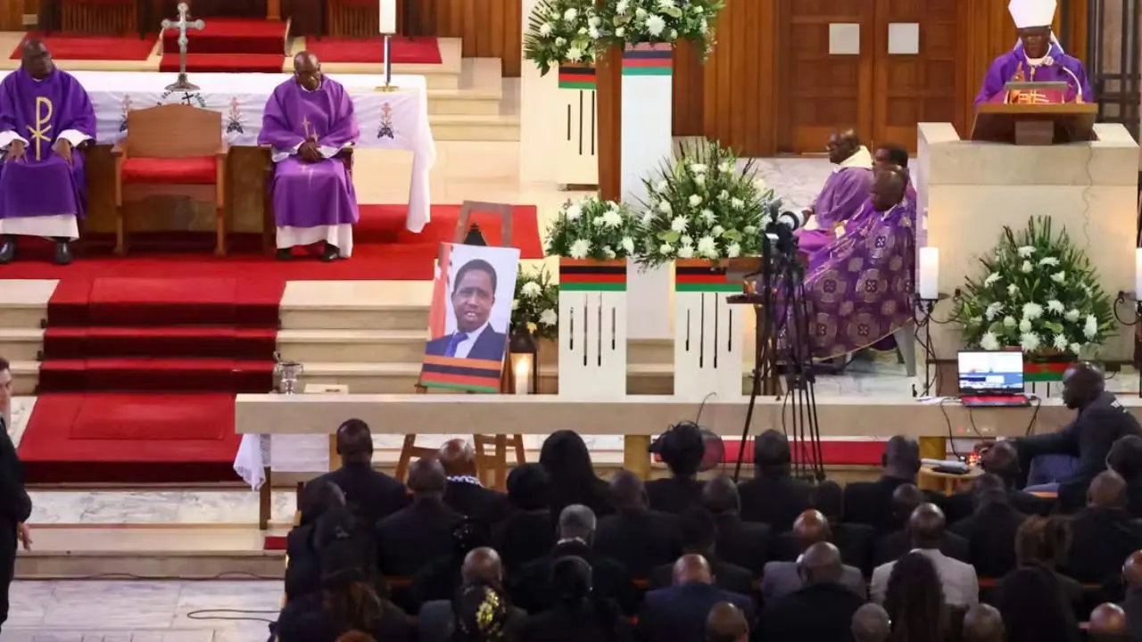 funérailles de l’ex-président Edgar Lungu