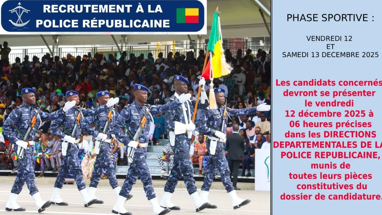 Recrutement de 715 agents de police