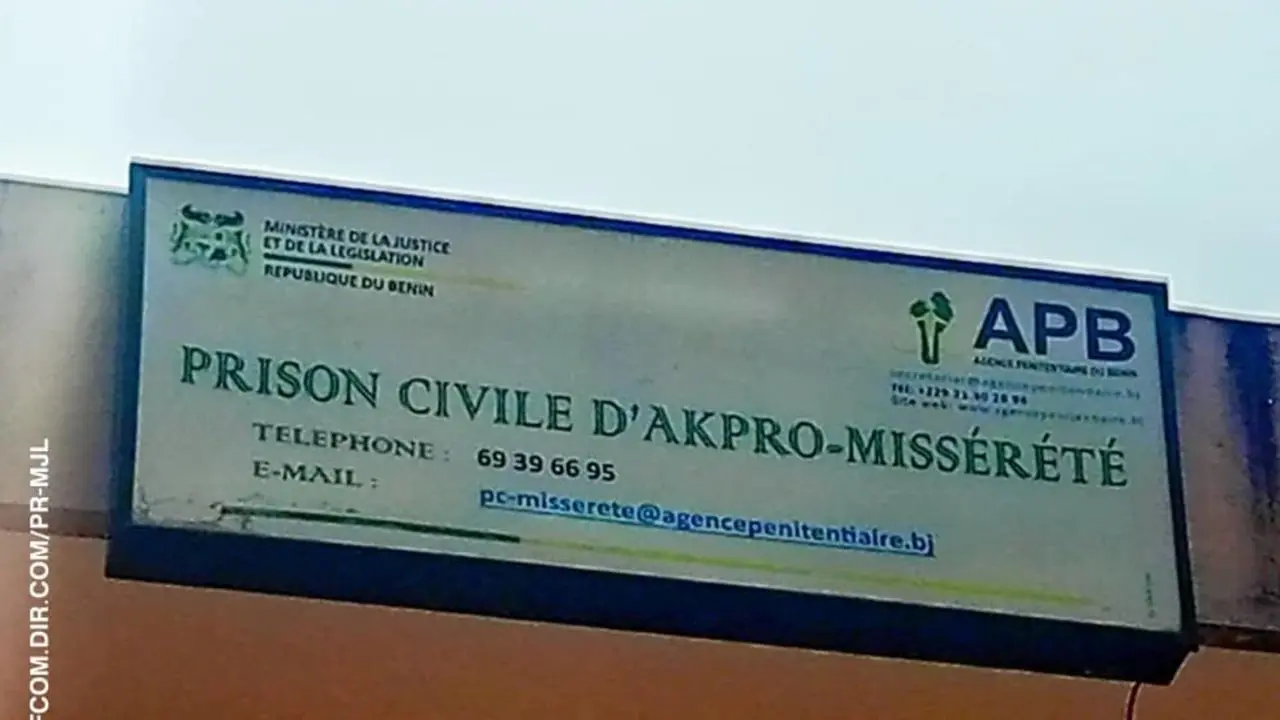 prison civile d’Akpro-Missérété
