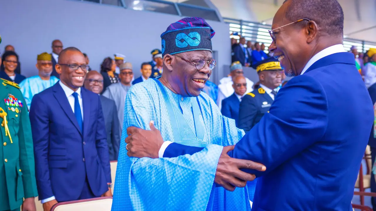 Bola Ahmed Tinubu et Patrice Talon