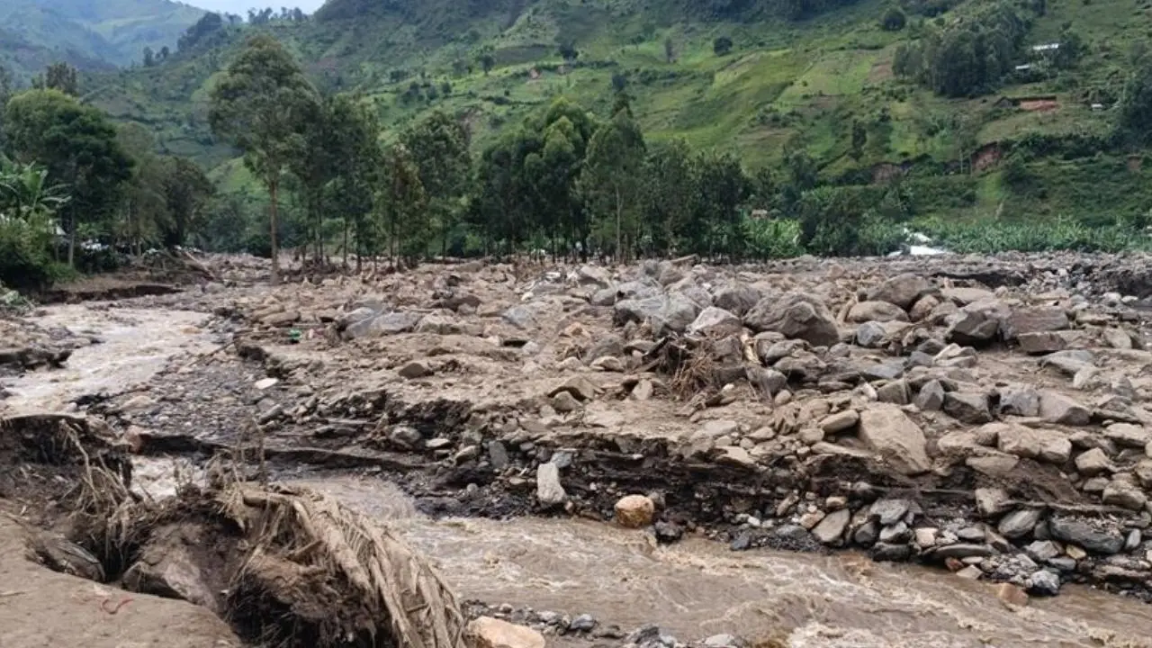 glissement de terrain au Nord-Kivu