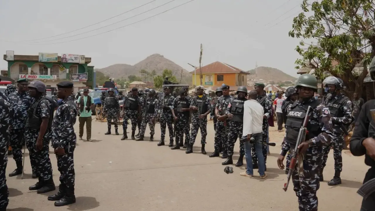 Policier nigérian