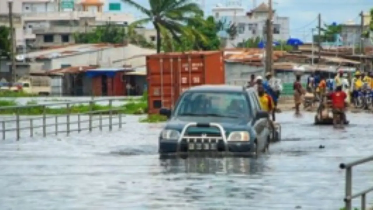 Inondation à Cotonou