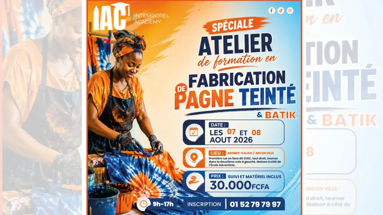 pagnes teintés et Batik