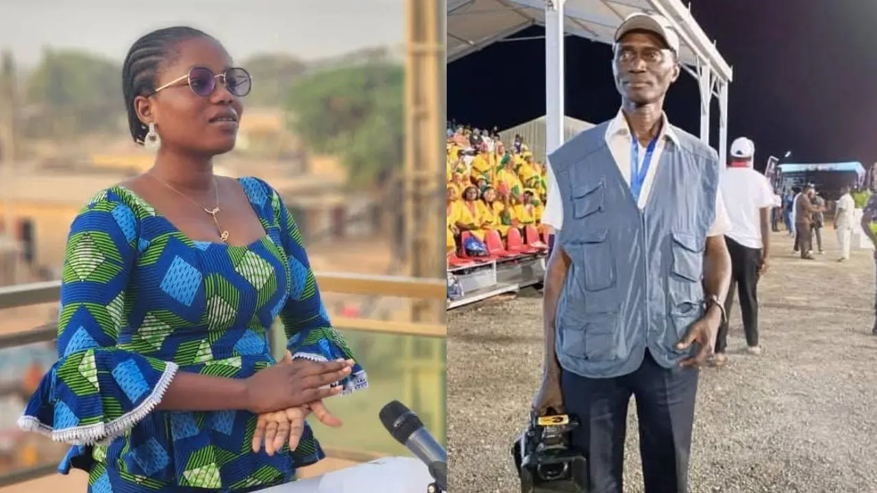 Élisabeth Iladja et Bonaventure Allognon