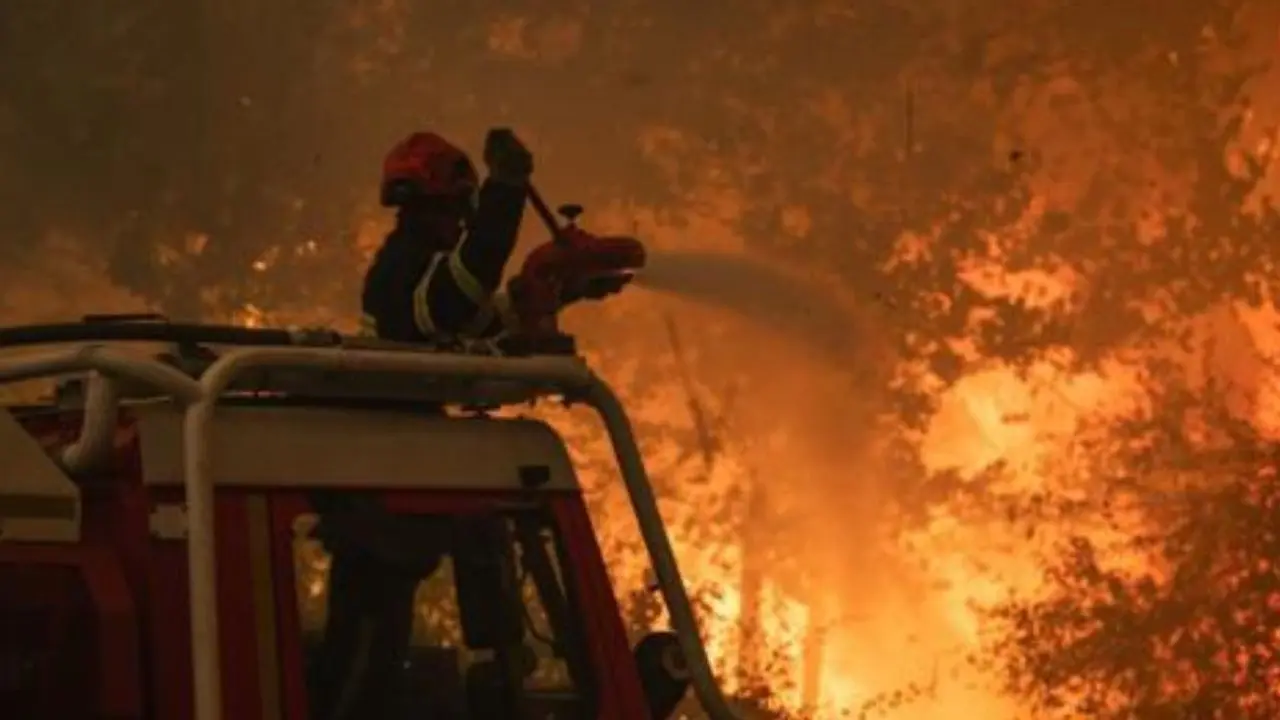 incendie qui sévit en Gironde