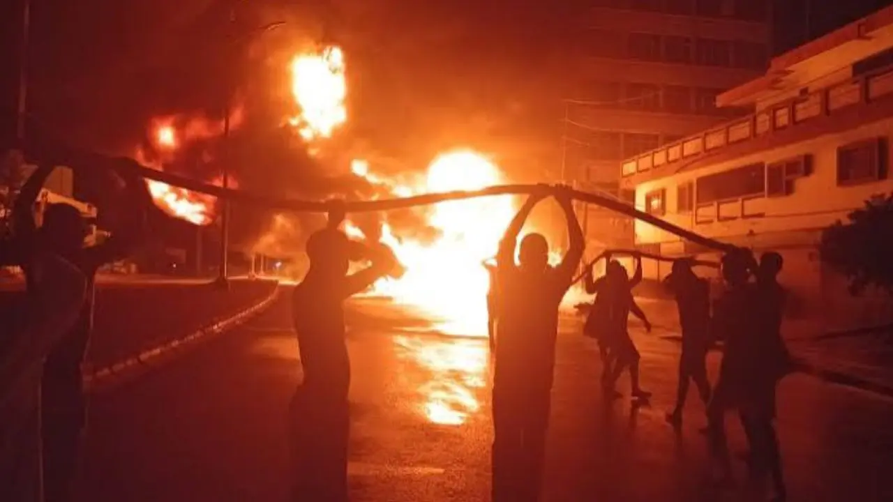 incendie à Avakpa