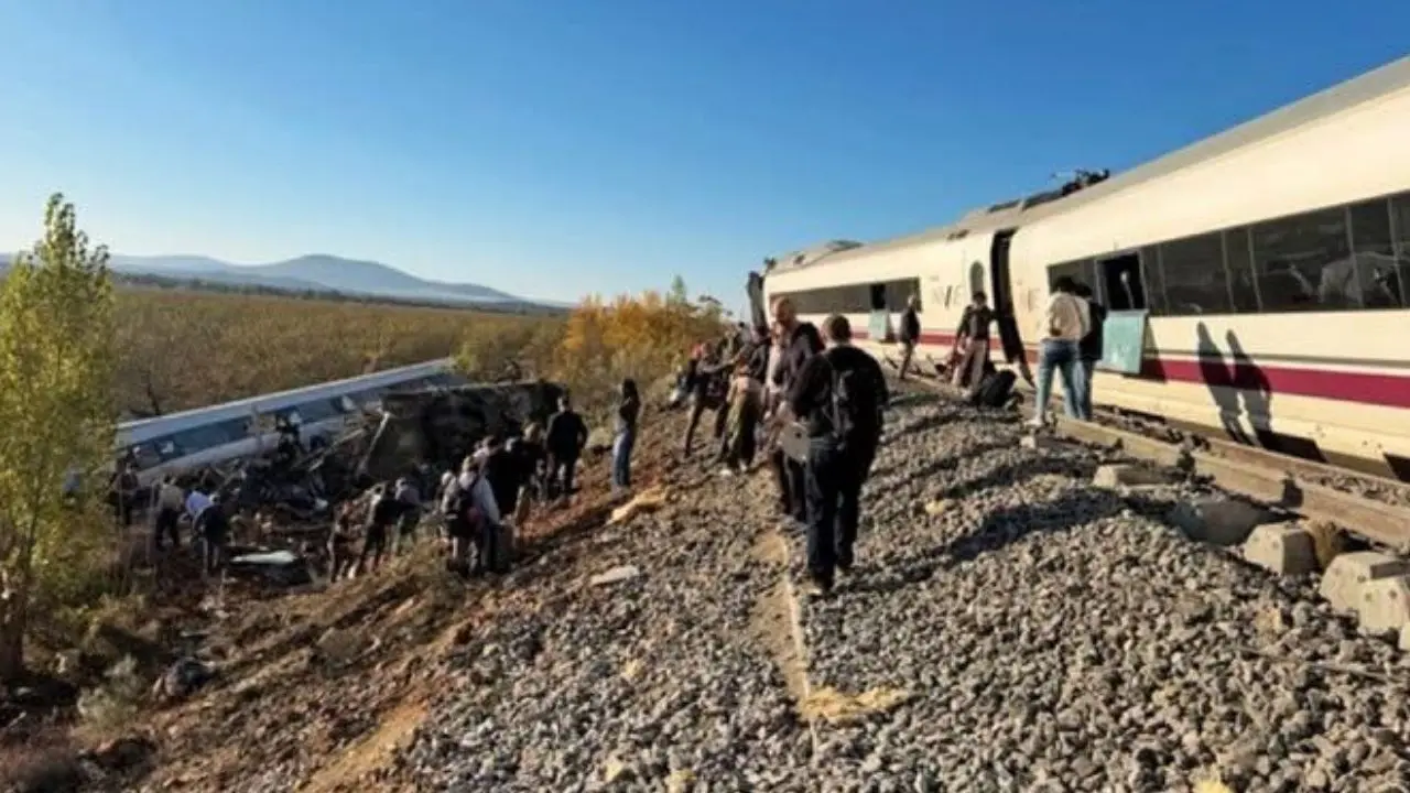 collision entre deux trains à grande vitesse